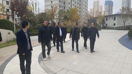 甘肃建投七建尊龙中国官网公司实地考察临夏州城投集团项目